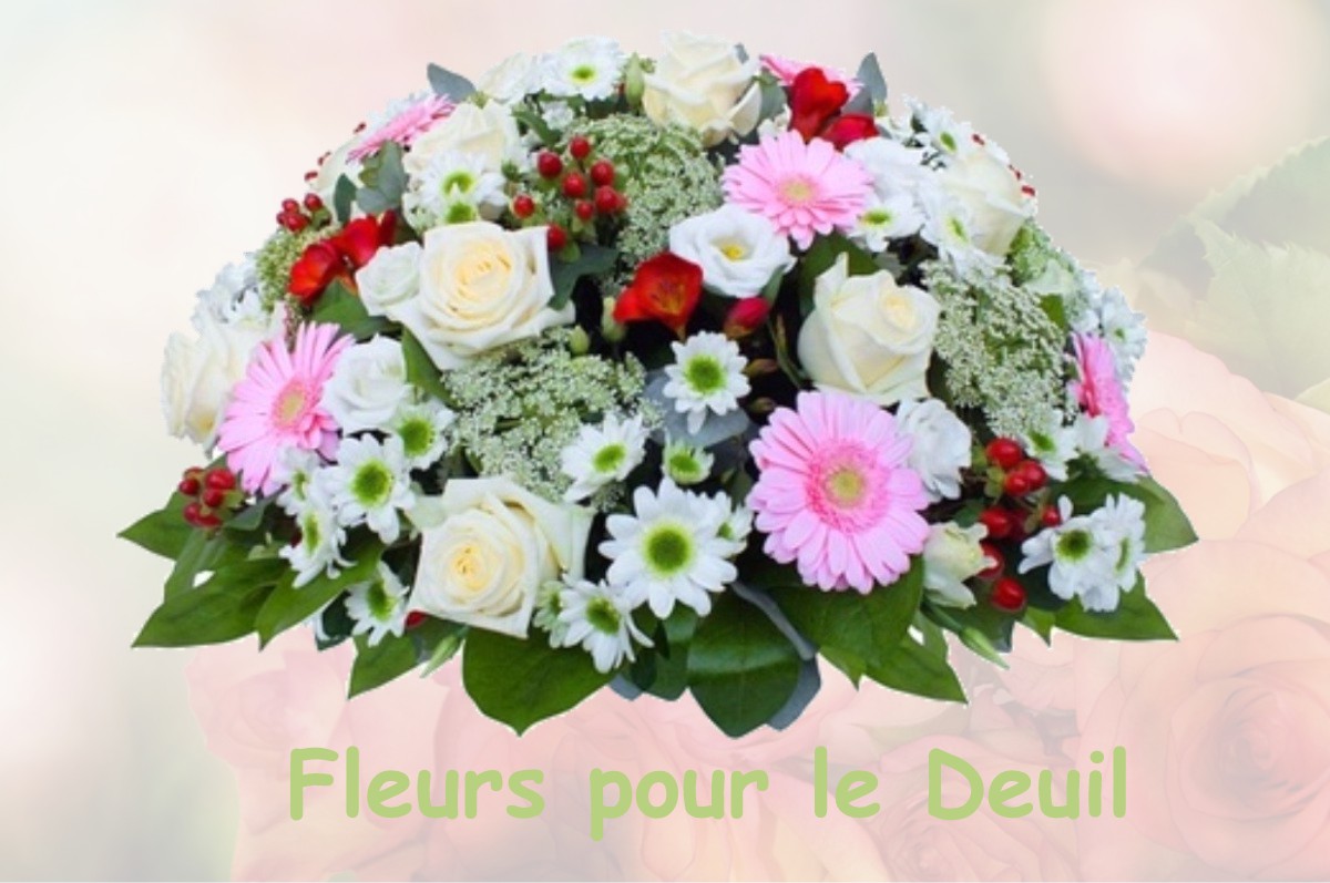 fleurs deuil BONDIGOUX